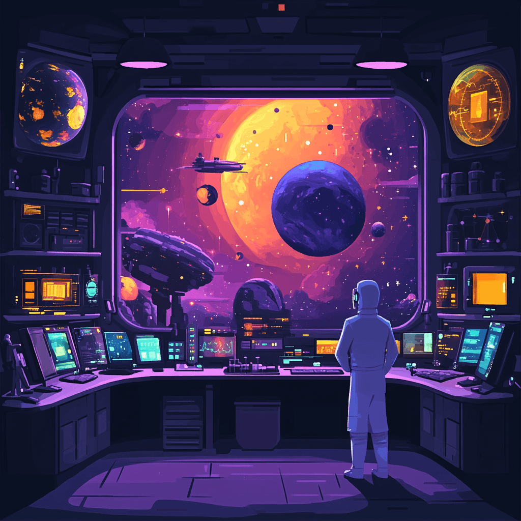 Colagem criativa representando SEO e otimização para motores de busca em diferentes setores