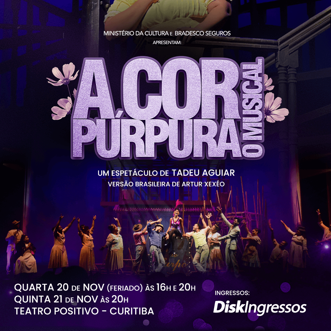 Curitiba: datas e Teatro Positivo na própria arte.